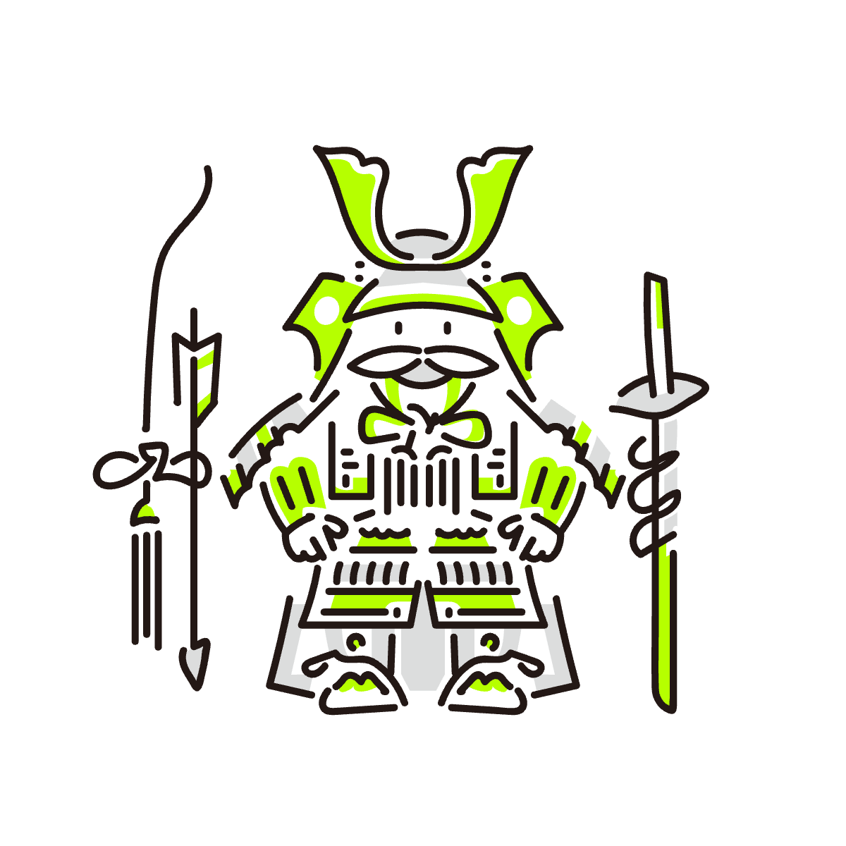 知識と武器を渡す